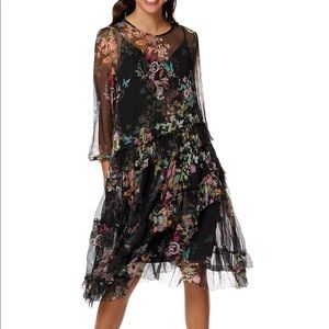 Stellah floral print chiffon dress